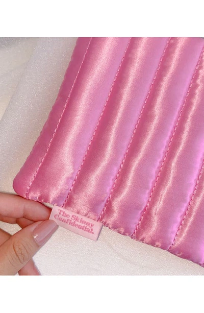 The Skinny Confidential Ice Roller Sleeping Bag In Pink