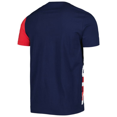 Shop Starter Navy New England Patriots Extreme Defender T-shirt