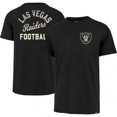 Shop 47 ' Black Las Vegas Raiders Turn Back Franklin T-shirt
