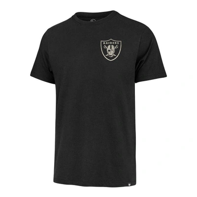Shop 47 ' Black Las Vegas Raiders Turn Back Franklin T-shirt