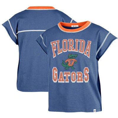Shop 47 ' Royal Florida Gators Sound Up Maya Cutoff T-shirt
