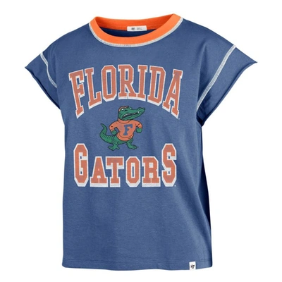 Shop 47 ' Royal Florida Gators Sound Up Maya Cutoff T-shirt