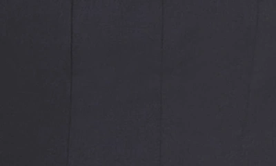 Staud Wells Pleated Cotton-blend Poplin Midi Dress In Black