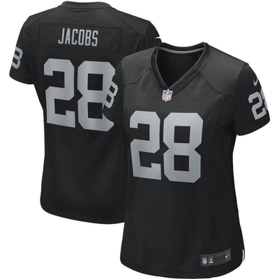 Shop Nike Josh Jacobs Black Las Vegas Raiders Game Player Jersey