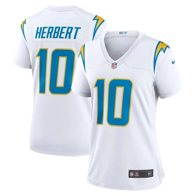 Shop Nike Justin Herbert White Los Angeles Chargers Game Jersey