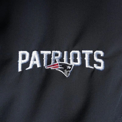 Shop Dunbrooke Navy New England Patriots Circle Softshell Fleece Full-zip Jacket