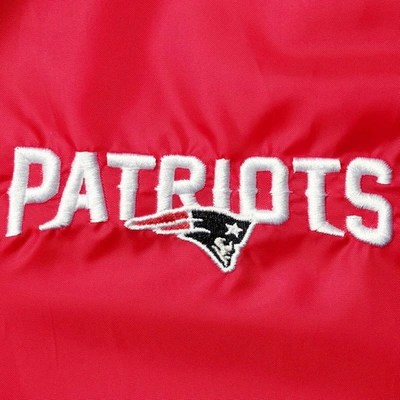 Shop Dunbrooke Red New England Patriots Coaches Classic Raglan Full-snap Windbreaker Jacket