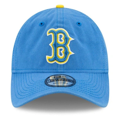 Shop New Era Light Blue Boston Red Sox 2021 City Connect 9twenty Adjustable Hat