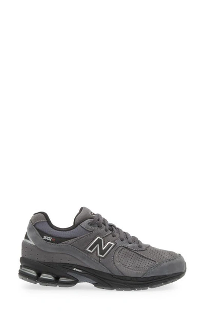 Shop New Balance 2002r Sneaker In Castlerock/ Black