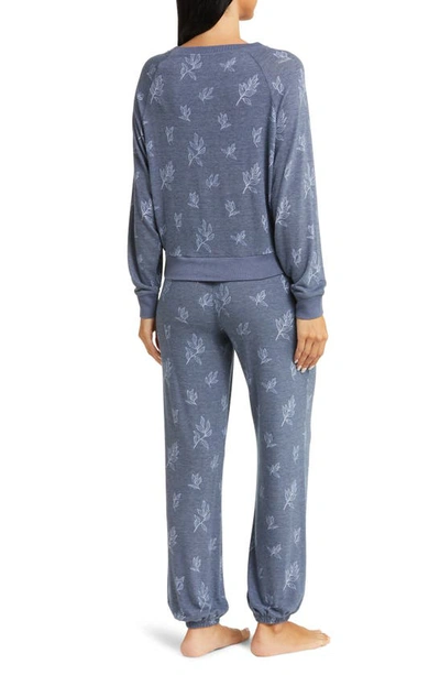 Honeydew Intimates Star Seeker Pajamas In Zealous Foliage