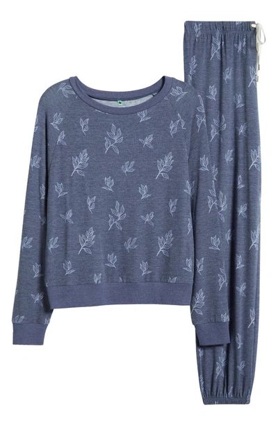 Honeydew Intimates Star Seeker Pajamas In Zealous Foliage