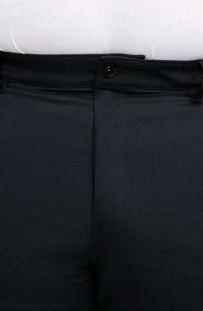 Shop Nike Golf Dri-fit Uv Flat Front Chino Golf Shorts In Black