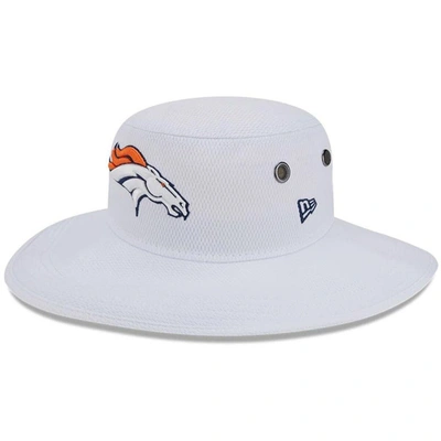 Shop New Era White Denver Broncos 2023 Nfl Training Camp Panama Bucket Hat