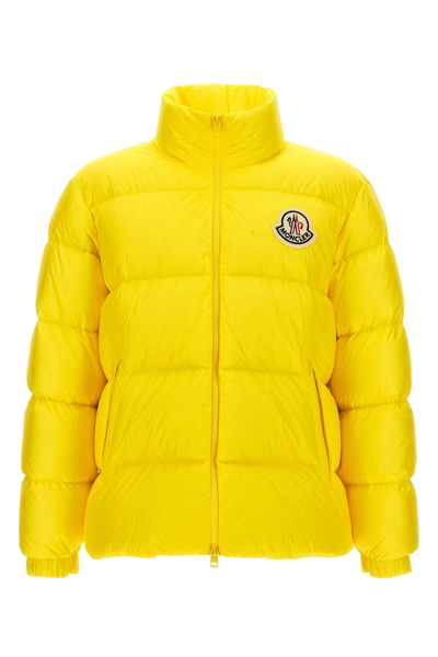 Shop Moncler Men 'citala' Down Jacket In Yellow