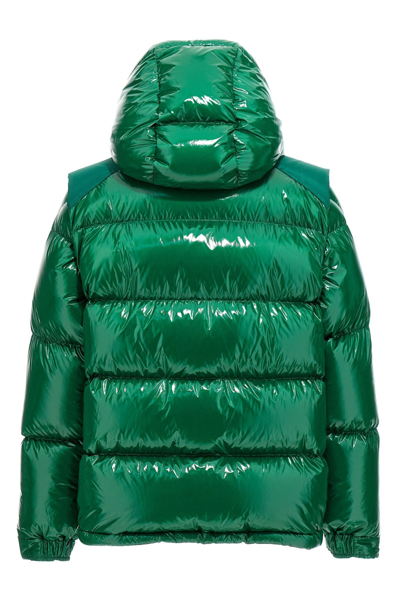 Shop Moncler Men 'karakorum 2' Down Jacket In Green