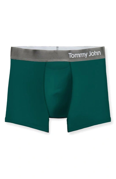 Shop Tommy John 4-inch Cool Cotton Boxer Briefs In Botanical Garden