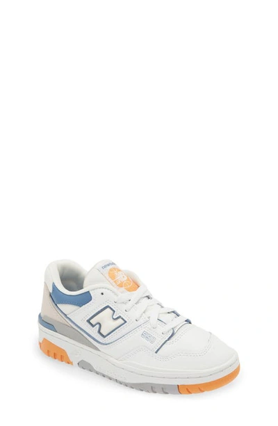 Shop New Balance 550 Basketball Sneaker In White/ Mercury Blue