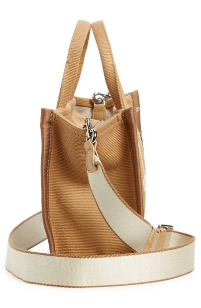 Shop Marc Jacobs The Jacquard Small Tote Bag In Camel