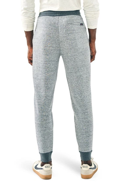 Shop Faherty Double Knit Sweatpants In Light Carbon Heather