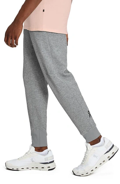 On Gray Drawstring Sweatpants In Grey