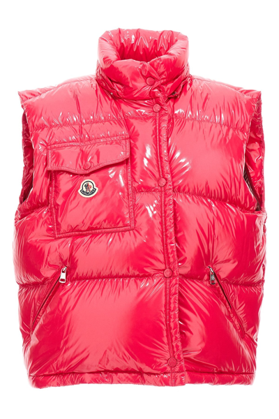 Shop Moncler Women 'karakorum 2' Down Jacket In Pink