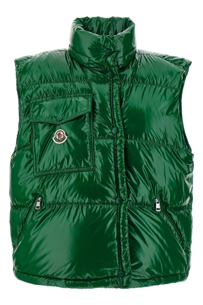 Shop Moncler Women 'karakorum 2' Down Jacket In Green