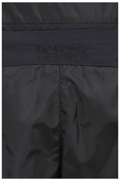 Shop Moncler Women Born To Protect Capsule Shorts In Black