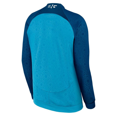 Shop Nike National Team 2003 Academy Pro Anthem Raglan Performance Full-zip Jacket In Blue
