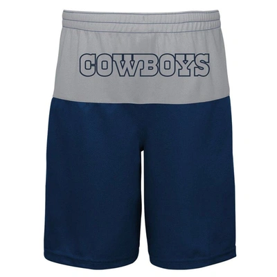 Shop Outerstuff Youth Micah Parsons Navy Dallas Cowboys Player Name & Number Shorts