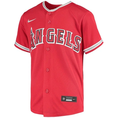 Shop Nike Youth  Anthony Rendon Red Los Angeles Angels Alternate Replica Player Jersey