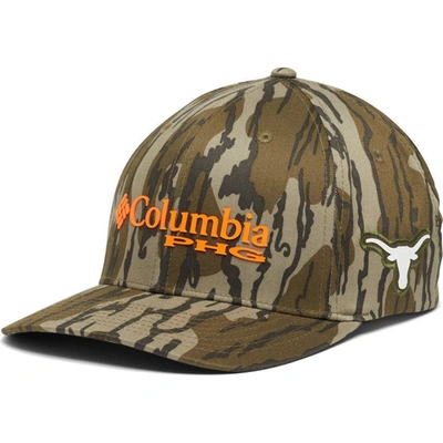 Shop Columbia Mossy Oak Camo Texas Longhorns Bottomland Flex Hat