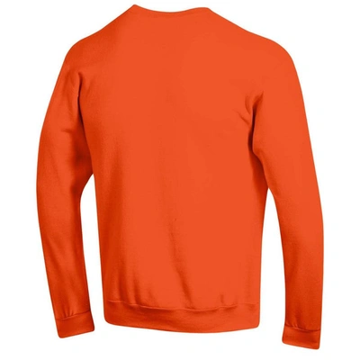 Shop Champion Orange Clemson Tigers Arch Pill Sweatshirt