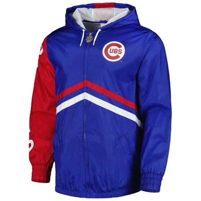 Shop Mitchell & Ness Royal Chicago Cubs Undeniable Full-zip Hoodie Windbreaker Jacket