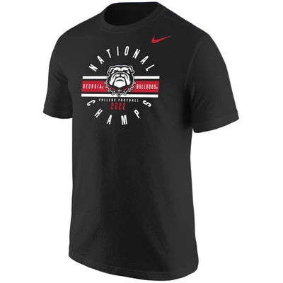 Shop Nike Black Georgia Bulldogs College Football Playoff 2022 National Champions Circle T-shirt