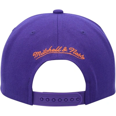 Shop Mitchell & Ness Purple Phoenix Suns Hardwood Classics Asian Heritage Scenic Snapback Hat