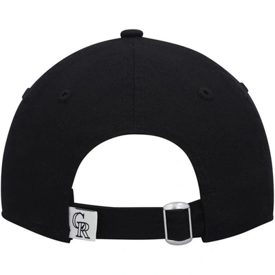 Shop New Era Youth  Black Colorado Rockies Core Classic 9twenty Adjustable Hat