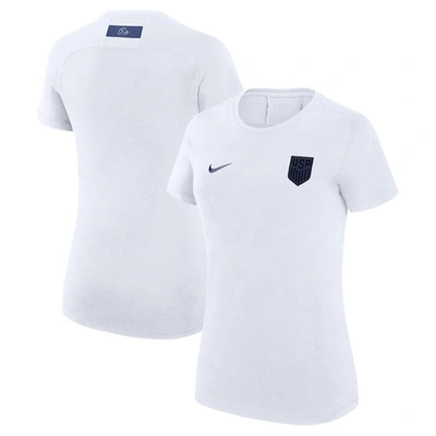 Shop Nike White Usmnt Travel T-shirt