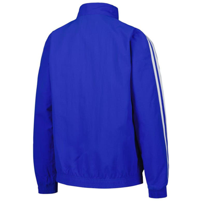 Shop Adidas Originals Youth Adidas Blue Italy National Team Anthem Reversible Full-zip Jacket