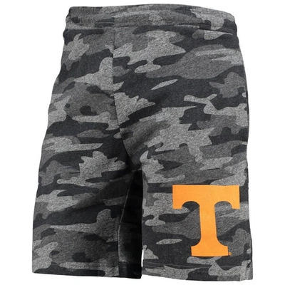 Shop Concepts Sport Charcoal/gray Tennessee Volunteers Camo Backup Terry Jam Lounge Shorts