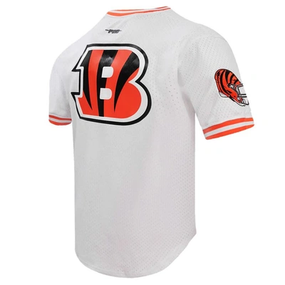 Shop Pro Standard Joe Burrow White Cincinnati Bengals Player Name & Number Mesh T-shirt