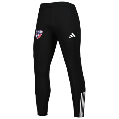 Shop Adidas Originals Adidas Black Fc Dallas 2023 On-field Team Crest Aeroready Training Pants