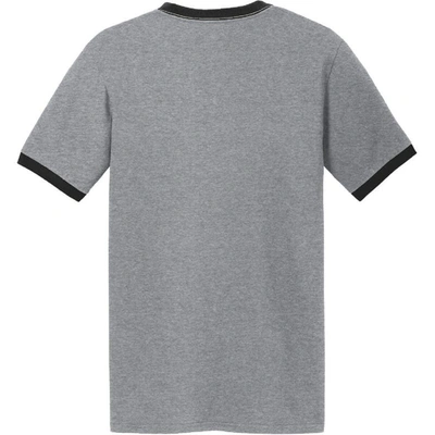 Shop Checkered Flag Sports  Gray Nascar Repeat Logo T-shirt