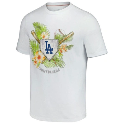Shop Tommy Bahama White Los Angeles Dodgers Island League T-shirt