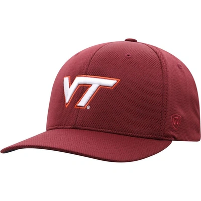 Shop Top Of The World Maroon Virginia Tech Hokies Reflex Logo Flex Hat