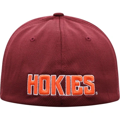 Shop Top Of The World Maroon Virginia Tech Hokies Reflex Logo Flex Hat