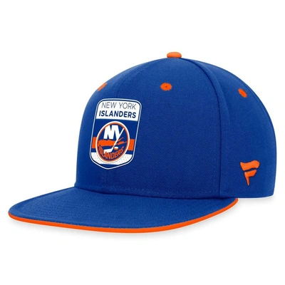 Shop Fanatics Branded  Blue New York Islanders 2023 Nhl Draft Snapback Hat