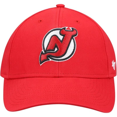 Shop 47 ' Red New Jersey Devils Legend Mvp Adjustable Hat