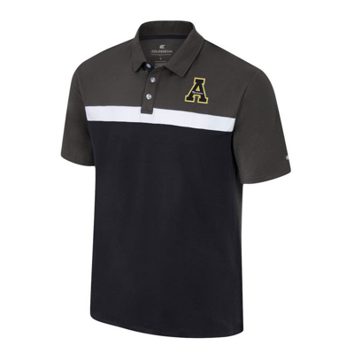 Shop Colosseum Charcoal Appalachian State Mountaineers Two Yutes Polo