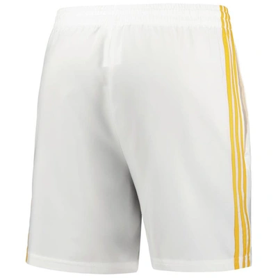 Shop Adidas Originals Adidas  White Real Madrid Dna Shorts