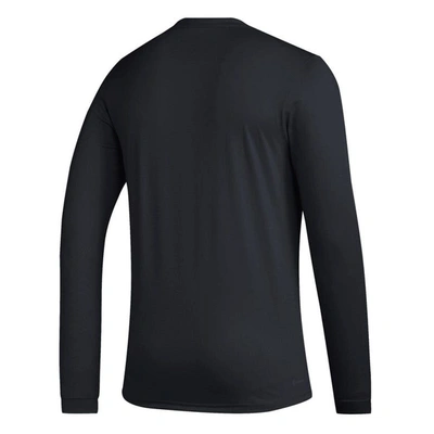 Shop Adidas Originals Adidas Black Charlotte Fc Icon Aeroready Long Sleeve T-shirt